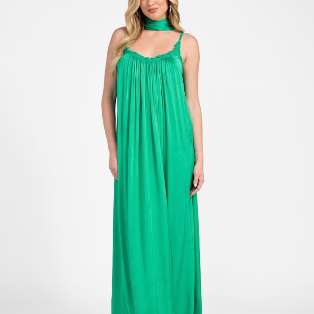 Guess Vibrant Green Maxi Dress